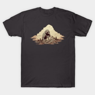 Gorilla In The Clouds T-Shirt